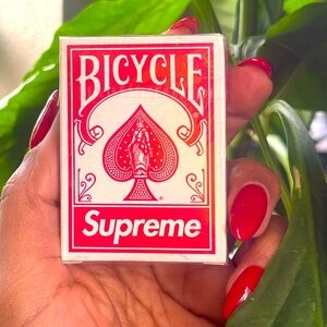 Supreme Bicycle mini playing cards